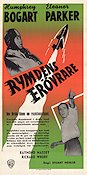 Rymdens erövrare 1950 poster Humphrey Bogart Eleanor Parker Raymond Massey Stuart Heisler Flyg
