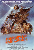 Rymdimperiet slår tillbaka 1980 poster Mark Hamill Harrison Ford Carrie Fisher George Lucas Hitta mer: Star Wars