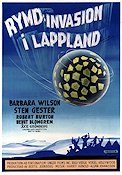 Rymdinvasion i Lappland 1959 poster Barbara Wilson Åke Grönberg