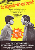 Sa jag adjö när jag kom 1977 poster Richard Dreyfuss Marsha Mason Quinn Cummings Herbert Ross Text: Neil Simon