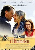 Så som i himmelen 2004 poster Michael Nyqvist Frida Hallgren Lennart Jähkel Helen Sjöholm Kay Pollak Cyklar