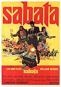 Sabata 1969 poster Lee Van Cleef William Berger Ignazio Spalla Gianfranco Parolini