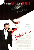 Sabrina 1995 poster Harrison Ford Julia Ormond Greg Kinnear Sydney Pollack