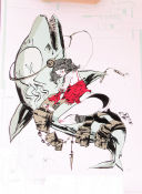 Limited poster SADISTIC MAGICIAN Lazer Dolphin No 29 of 75 2009 affisch Affischkonstnär: Jim Mahfood Food One Hitta mer: Comics