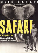 Safari 1952 poster Olle Carapi Hitta mer: Africa Dokumentärer