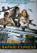 Safari Express 1976 poster Giuliano Gemma Ursula Andress Jack Palance Duccio Tessari Hitta mer: Africa
