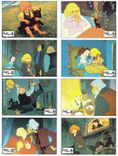 Sagan om Heidi 1982 lobbykort Robert Taylor Animerat Filmbolag: Hanna-Barbera