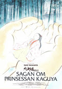 Sagan om prinsessan Naguya 2013 poster Aki Asakura Isao Takahata Animerat Filmen från: Japan Filmbolag: Studio Ghibli