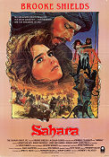 Sahara 1983 poster Brooke Shields Lambert Wilson Andrew V McLaglen