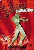 Salome danserskan 1945 poster Yvonne De Carlo Dans