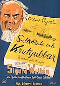 Saltstänk och krutgubbar 1946 poster Sigurd Wallén John Elfström Ludde Gentzel Albert Engström Schamyl Bauman Skärgård