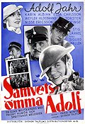 Samvetsömma Adolf 1936 poster Adolf Jahr Karin Albihn Weyler Hildebrand Stig Järrel