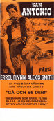 San Antonio 1945 poster Errol Flynn