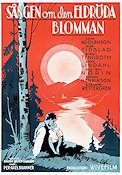 Sången om den eldröda blomman 1934 poster Edvin Adolphson Inga Tidblad Berg