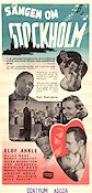 Sången om Stockholm 1947 poster Alice Babs Elof Ahrle Bengt Logardt Hitta mer: Stockholm