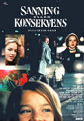 Sanning eller konsekvens 1997 poster Tove Edfeldt Anna Gabrielsson Suzanne Reuter Christina Olofson