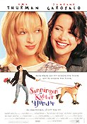 Sanningen om katter och hundar 1996 poster Uma Thurman Janeane Garofalo Michael Lehmann Hundar Katter