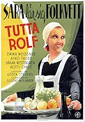 Sara lär sig folkvett 1937 poster Tutta Rolf Håkan Westergren Eric Rohman art