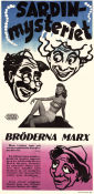 Sardinmysteriet 1949 poster The Marx Brothers Bröderna Marx Groucho Marx Vera-Ellen Marilyn Monroe David Miller