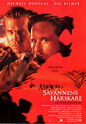 Savannens härskare 1996 poster Michael Douglas Val Kilmer Tom Wilkinson Stephen Hopkins Hitta mer: Africa