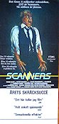 Scanners 1981 poster Jennifer O´Neill David Cronenberg Filmen från: Canada