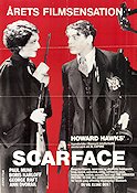 Scarface 1932 poster Paul Muni Ann Dvorak George Raft Howard Hawks