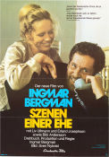 Scener ur ett äktenskap 1973 poster Liv Ullmann Erland Josephson Bibi Andersson Ingmar Bergman Från TV