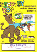 Scooby Doo och mysteriet med den försvunna professorn 1977 poster Scooby Doo Läderlappen och Robin Animerat