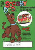 Scooby Doo och mysteriet på spökön 1976 poster Scooby Doo Animerat