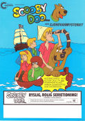 Scooby Doo och sjörövarmysteriet 1977 poster Scooby-Doo Animerat Hundar Från TV