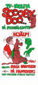 Scooby-Doo på rysaräventyr 1976 poster Scooby-Doo Animerat Från serier