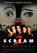 Scream 2 1997 poster David Arquette Courteney Cox Sarah Michelle Gellar Wes Craven