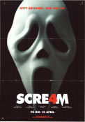 Scream 4 2011 poster Neve Campbell Courteney Cox David Arquette Wes Craven