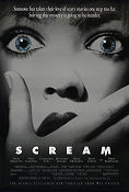 Scream 1996 poster David Arquette Courteney Cox Drew Barrymore Wes Craven