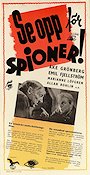 Se opp för spioner 1942 poster Åke Grönberg