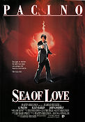 Sea of Love 1989 poster Al Pacino Ellen Barkin John Goodman Harold Becker