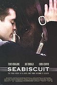Seabiscuit 2003 poster Tobey Maguire Jeff Bridges Hästar