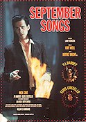 September Songs 1994 poster Nick Cave Kurt Weill Elvis Costello Larry Weinstein Rock och pop