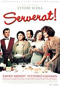 Serverat 1998 poster Fanny Ardant Vittorio Gassman Ettore Scola Mat och dryck