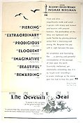 Det sjunde inseglet 1957 poster Max von Sydow Gunnar Björnstrand Nils Poppe Bengt Ekerot Bibi Andersson Inga Gill Gunnel Lindblom Ingmar Bergman