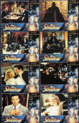 The Shadow 1994 lobbykort Alec Baldwin John Lone Penelope Ann Miller Russell Mulcahy Från serier