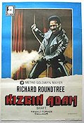 Shaft 1971 poster Richard Roundtree Moses Gunn Affischen från: Türkiye Black Cast