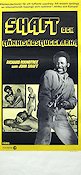 Shaft och människosmugglarna 1973 poster Richard Roundtree Black Cast