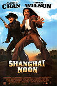 Shanghai Noon 1999 poster Jackie Chan Tom Dey
