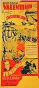 Sheikens son 1926 poster Rudolph Valentino George Fitzmaurice