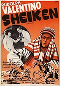Shejken 1921 poster Rudolph Valentino
