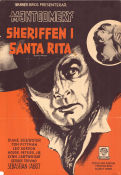 Sheriffen i Santa Rita 1957 poster George Montgomery Diane Brewster Tom Pittman Allen H Miner