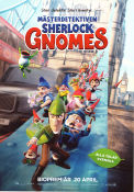 Sherlock Gnomes 2018 poster Kelly Asbury John Stevenson Animerat
