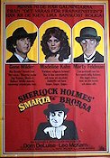 Sherlock Holmes smarta brorsa 1976 poster Marty Feldman Gene Wilder Madeline Kahn Hitta mer: Sherlock Holmes