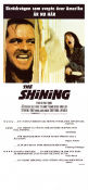 The Shining 1980 poster Jack Nicholson Shelley Duvall Danny Lloyd Stanley Kubrick Text: Stephen King